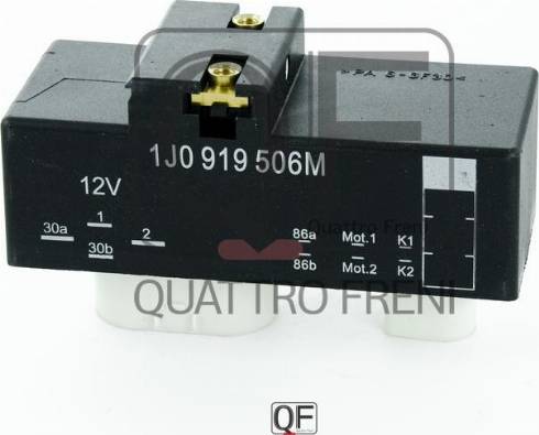 Quattro Freni QF25A00062 - Блок управління, ел. вентилятор (охолодження двигуна) autozip.com.ua