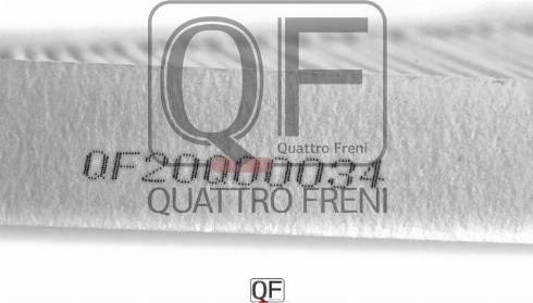 Quattro Freni QF20Q00034 - Фільтр, повітря у внутрішній простір autozip.com.ua