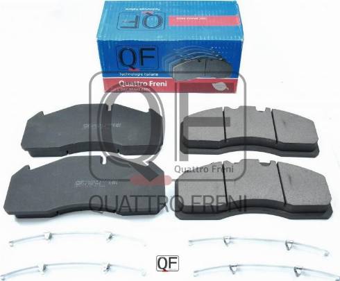 Quattro Freni QF70351 - Гальмівні колодки, дискові гальма autozip.com.ua