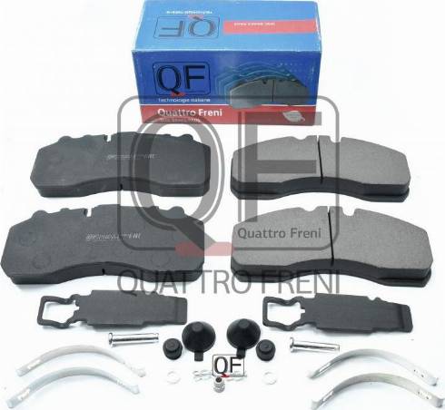 Quattro Freni QF70250 - Гальмівні колодки, дискові гальма autozip.com.ua