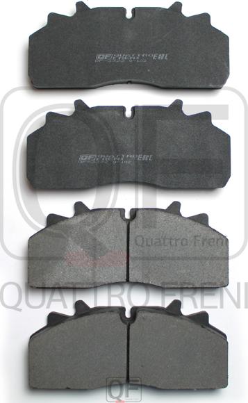 Quattro Freni QF70251 - Гальмівні колодки, дискові гальма autozip.com.ua