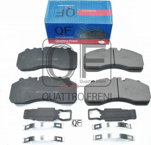 Quattro Freni QF70253 - Гальмівні колодки, дискові гальма autozip.com.ua