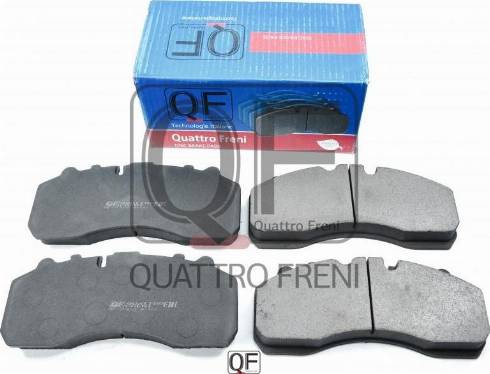 Quattro Freni QF70200 - Гальмівні колодки, дискові гальма autozip.com.ua