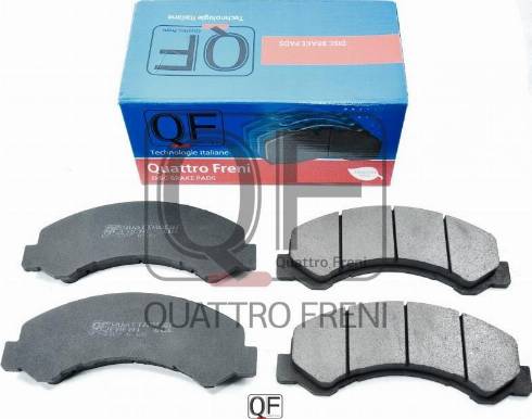 Quattro Freni QF70700 - Гальмівні колодки, дискові гальма autozip.com.ua