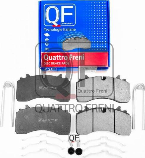 Quattro Freni QF71950 - Гальмівні колодки, дискові гальма autozip.com.ua