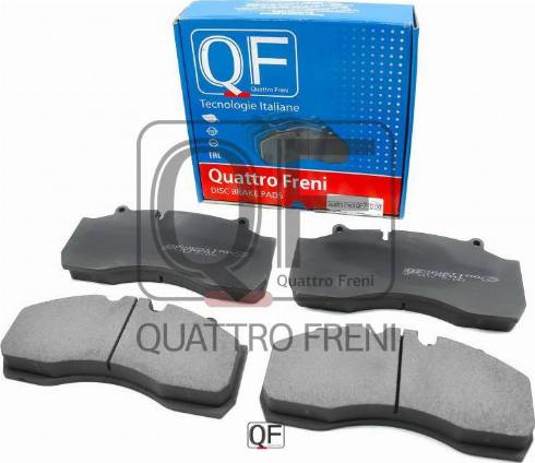 Quattro Freni QF71000 - Гальмівні колодки, дискові гальма autozip.com.ua