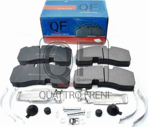 Quattro Freni QF71350 - Гальмівні колодки, дискові гальма autozip.com.ua