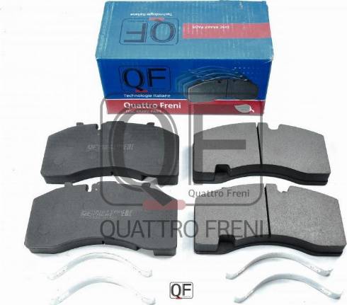 Quattro Freni QF72351 - Гальмівні колодки, дискові гальма autozip.com.ua