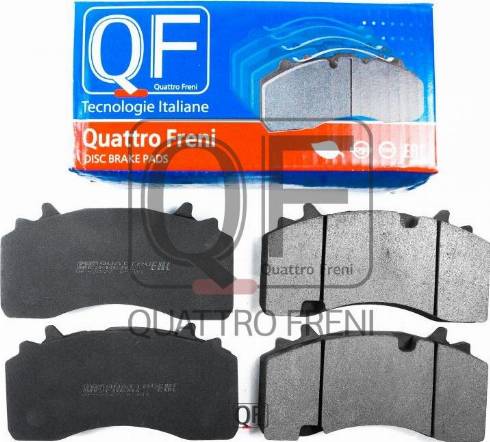 Quattro Freni QF72700 - Гальмівні колодки, дискові гальма autozip.com.ua