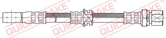 QUICK BRAKE 50.909 - Гальмівний шланг autozip.com.ua