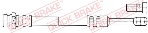 QUICK BRAKE 50.071X - Гальмівний шланг autozip.com.ua