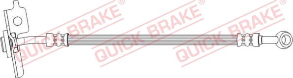 QUICK BRAKE 50.736 - Гальмівний шланг autozip.com.ua