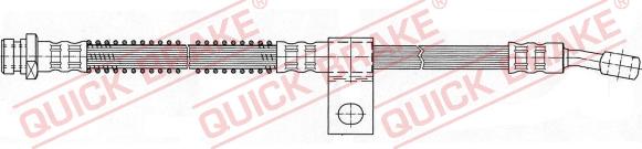 QUICK BRAKE 58.961 - Гальмівний шланг autozip.com.ua