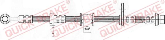 QUICK BRAKE 58.920 - Гальмівний шланг autozip.com.ua