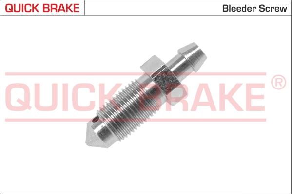 QUICK BRAKE 0019 - Болт повітряного клапана / вентиль autozip.com.ua