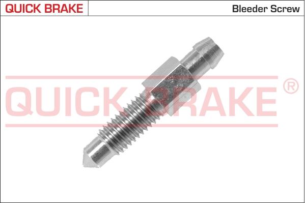 QUICK BRAKE 0010 - Болт повітряного клапана / вентиль autozip.com.ua