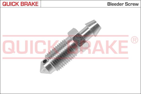 QUICK BRAKE 0017 - Болт повітряного клапана / вентиль autozip.com.ua