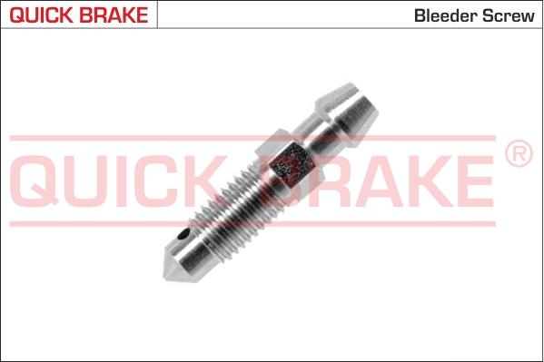 QUICK BRAKE 0086 - Болт повітряного клапана / вентиль autozip.com.ua