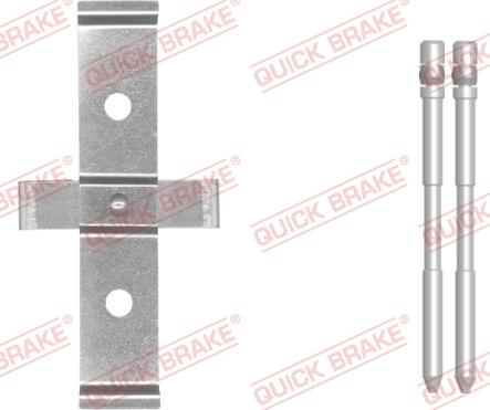 QUICK BRAKE 109-1694-1 - Комплектуючі, колодки дискового гальма autozip.com.ua