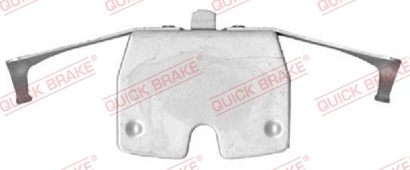 QUICK BRAKE 109-1879R-1 - Комплектуючі, колодки дискового гальма autozip.com.ua