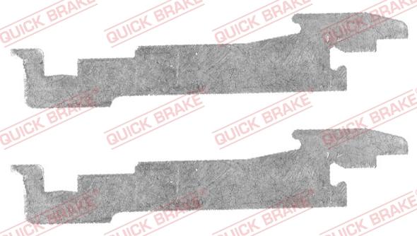 QUICK BRAKE 104 53 001 - Adjuster Set, drum brake autozip.com.ua