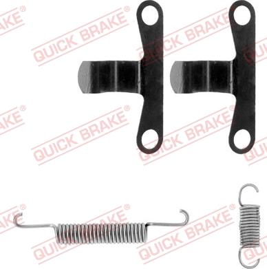 QUICK BRAKE 105-0594-1 - Комплектуючі, гальмівна система autozip.com.ua