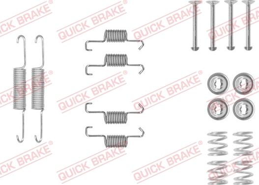 QUICK BRAKE 1050011 - Комплектуючі, гальмівна система autozip.com.ua