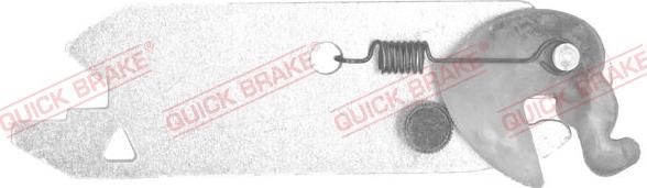 QUICK BRAKE 10253060-1L - Adjuster Set, drum brake autozip.com.ua