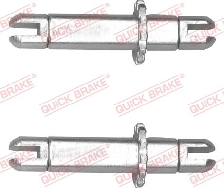 QUICK BRAKE 10253021 - Система тяг і важелів, гальмівна система autozip.com.ua