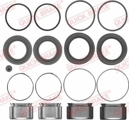 QUICK BRAKE 114-5280 - Ремкомплект, гальмівний супорт autozip.com.ua