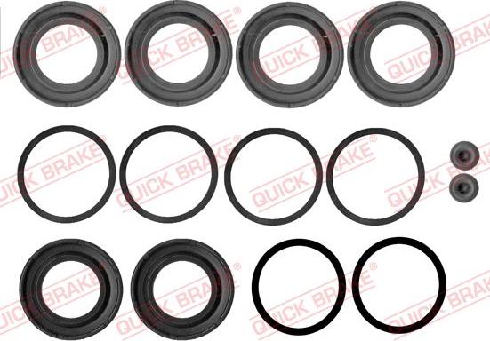 QUICK BRAKE 114-0407 - Ремкомплект, гальмівний супорт autozip.com.ua