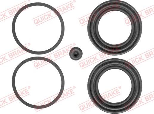 QUICK BRAKE 114-0412 - Ремкомплект, гальмівний супорт autozip.com.ua
