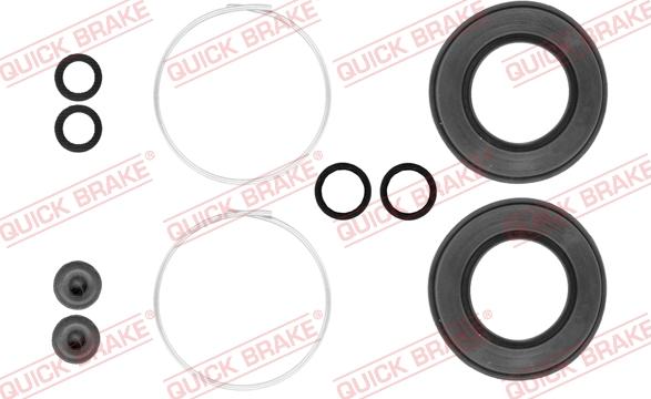 QUICK BRAKE 114-0439 - Ремкомплект, гальмівний супорт autozip.com.ua