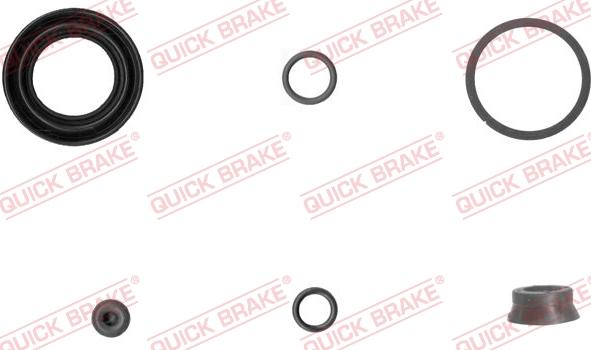 QUICK BRAKE 114-0020 - Ремкомплект, гальмівний супорт autozip.com.ua