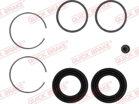 QUICK BRAKE 114-0162 - Ремкомплект, гальмівний супорт autozip.com.ua