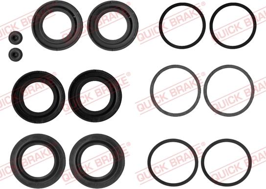 QUICK BRAKE 114-0167 - Ремкомплект, гальмівний супорт autozip.com.ua