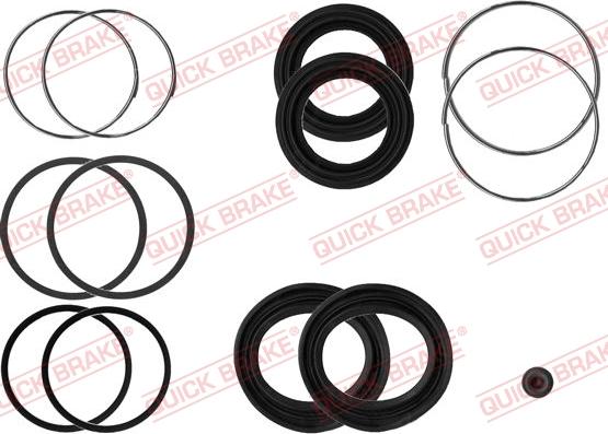 QUICK BRAKE 114-0277 - Ремкомплект, гальмівний супорт autozip.com.ua