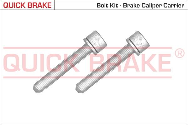 QUICK BRAKE 11611K - Болт, корпус скоби гальма autozip.com.ua