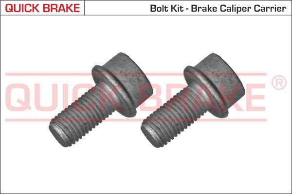 QUICK BRAKE 11631K - Болт, корпус скоби гальма autozip.com.ua