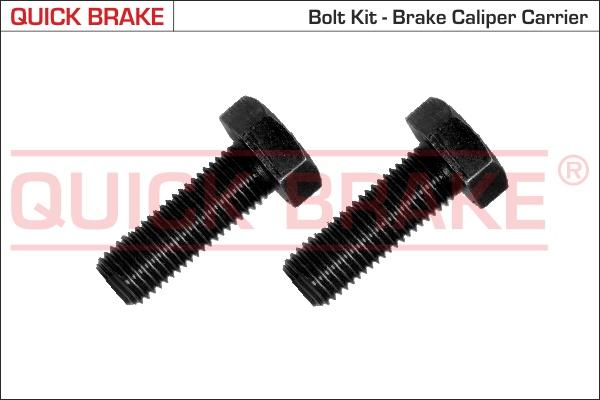 QUICK BRAKE 11628K - Болт, корпус скоби гальма autozip.com.ua