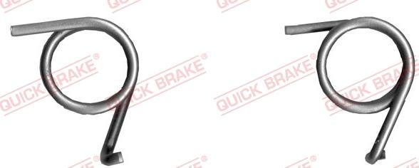 QUICK BRAKE 113-0513 - Ремкомплект, вал гальмо гальмівної (гальмівний супорт) autozip.com.ua