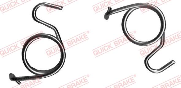 QUICK BRAKE 113-0512 - Ремкомплект, вал гальмо гальмівної (гальмівний супорт) autozip.com.ua