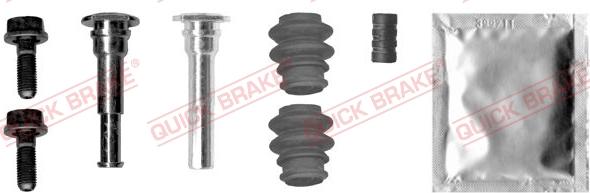 QUICK BRAKE 113-0005X - Комплект направляючої гільзи autozip.com.ua