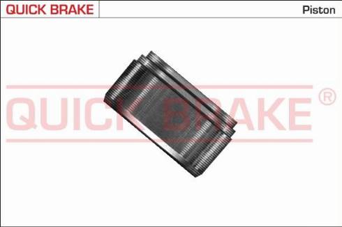 QUICK BRAKE 185172 - Поршень, корпус скоби гальма autozip.com.ua