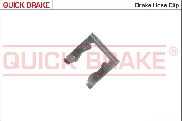 QUICK BRAKE 3207 - Кронштейн, гальмові шланг autozip.com.ua