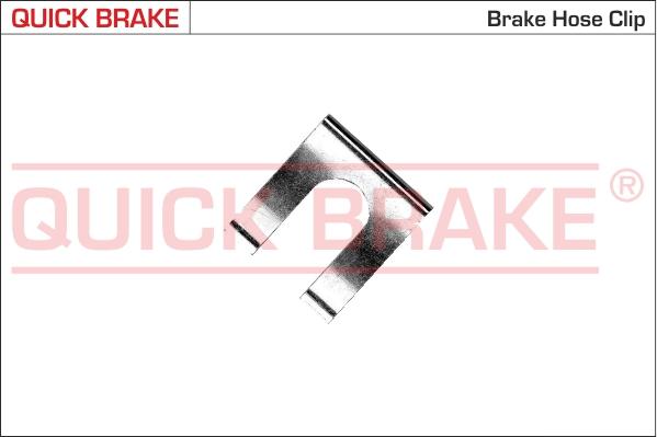 QUICK BRAKE 3216 - Кронштейн, гальмові шланг autozip.com.ua