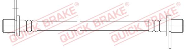 QUICK BRAKE 25.085 - Гальмівний шланг autozip.com.ua