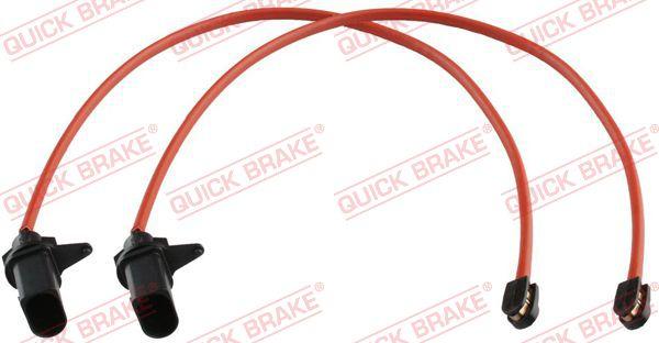 QUICK BRAKE WS 0454 A - Сигналізатор, знос гальмівних колодок autozip.com.ua
