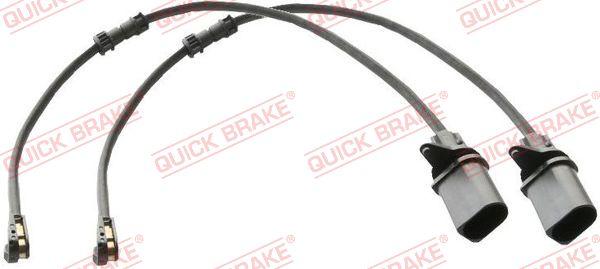 QUICK BRAKE WS 0451 A - Сигналізатор, знос гальмівних колодок autozip.com.ua