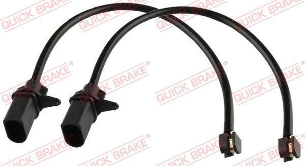 QUICK BRAKE WS 0487 A - Сигналізатор, знос гальмівних колодок autozip.com.ua